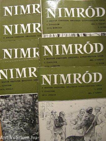Nimród 1973. (nem teljes évfolyam)
