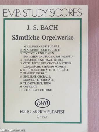 Sämtliche Orgelwerke/Complete Organ Works