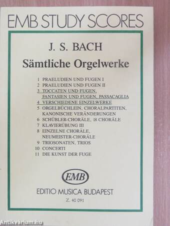 Sämtliche Orgelwerke/Complete Organ Works