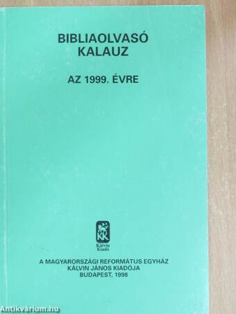 Bibliaolvasó kalauz az 1999. évre