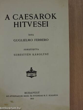 A Caesarok hitvesei