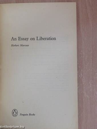 An Essay on Liberation