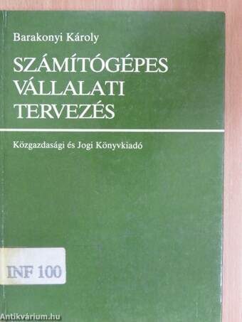 Számítógépes vállalati tervezés