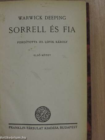 Sorrell és fia I-II.