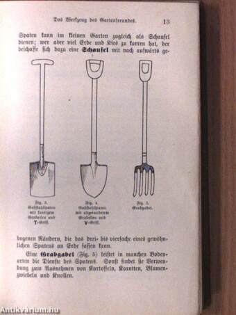 Praktisches Taschenbuch für Gartenfreunde (gótbetűs)