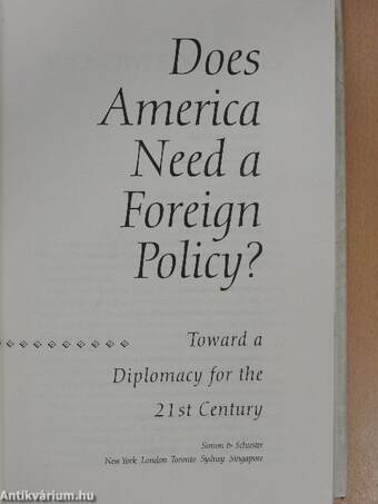 Does America Need a Foreign Policy?