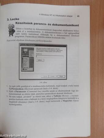 A Windows NT 4.0 workstation használata