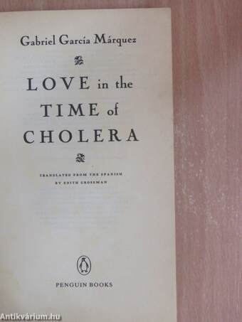 Love in the Time of Cholera