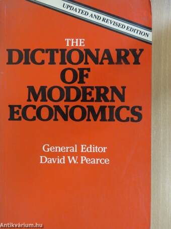 The Dictionary of Modern Economics