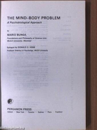 The Mind-Body Problem