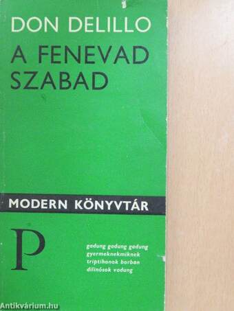 A fenevad szabad (dedikált példány)