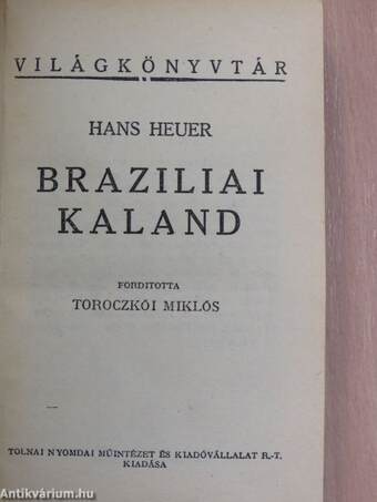 Braziliai kaland