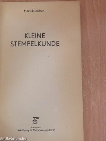 Kleine Stempelkunde