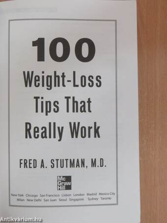 100 Weight-Loss Tips That Really Work