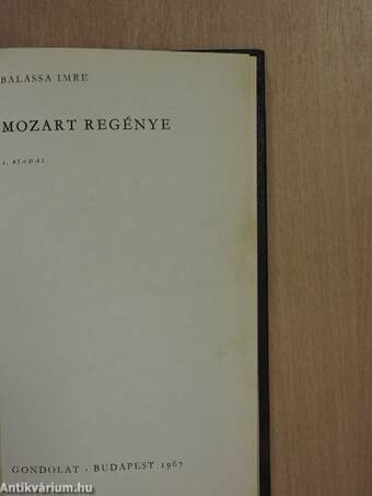 Mozart regénye