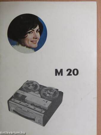M 20 típusú magnetofon-készülék használati utasítása