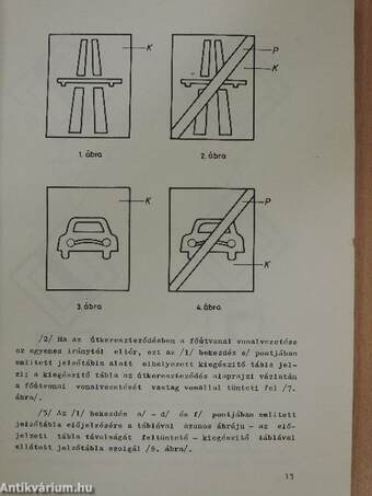 A közúti közlekedés szabályai