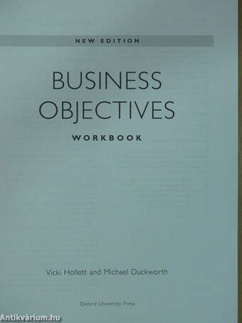 Business Objectives - Workbook