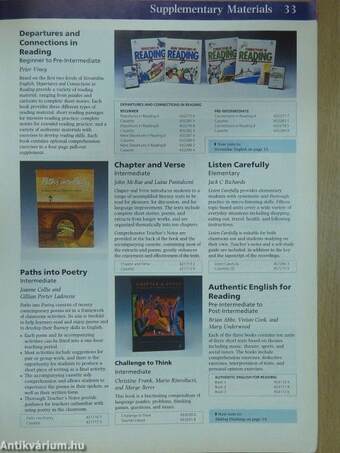 English Language Teaching Catalogue 1994