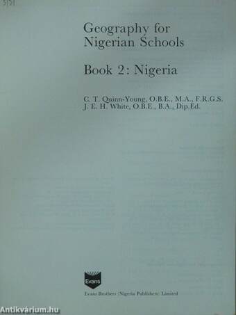 Geography for Nigerian Schools