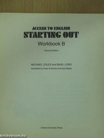 Starting Out - Workbook B