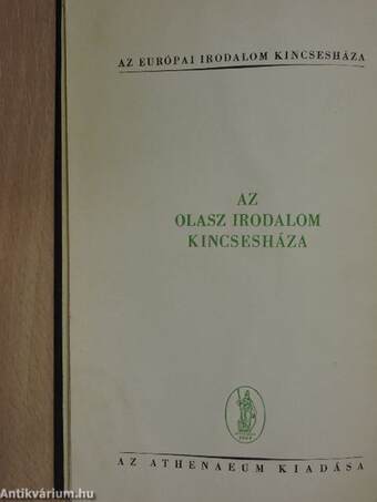 Az olasz irodalom kincsesháza