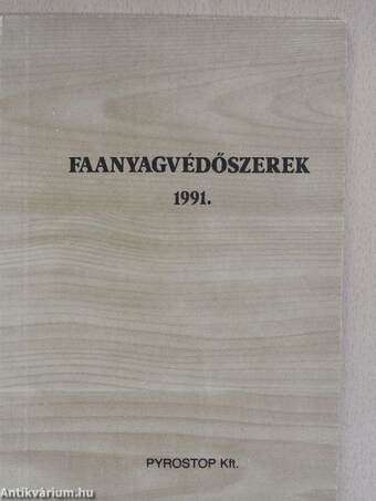 Faanyagvédőszerek