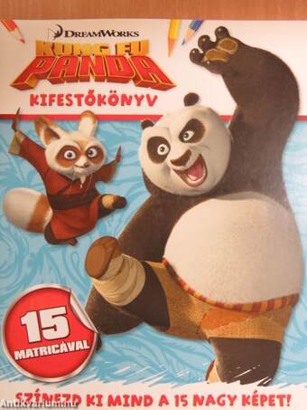 Kung Fu Panda kifestőkönyv