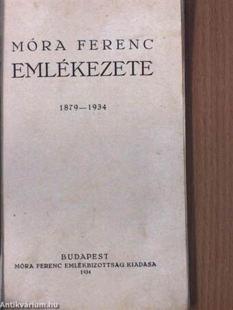 Móra Ferenc emlékezete