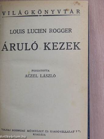 Áruló kezek