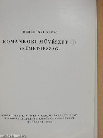 Románkori művészet III.