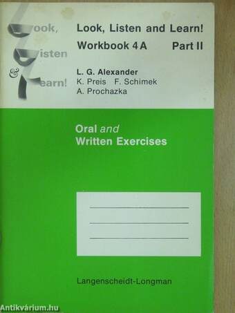 Look, Listen and Learn! - Workbook 4A - Part II.