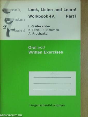 Look, Listen and Learn! - Workbook 4A - Part I.