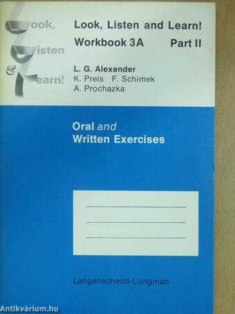 Look, Listen and Learn! - Workbook 3A - Part II.