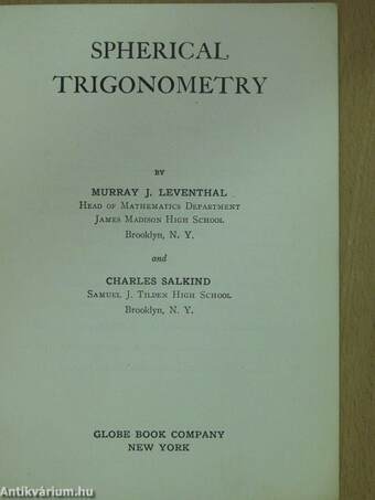 Spherical Trigonometry