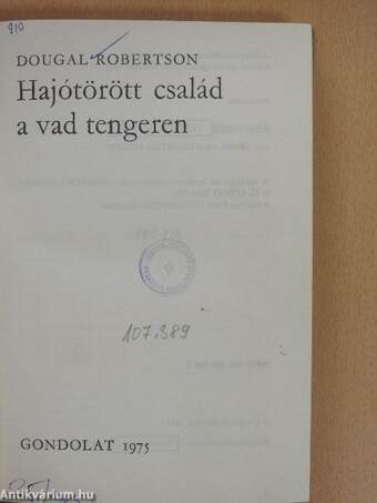 Hajótörött család a vad tengeren