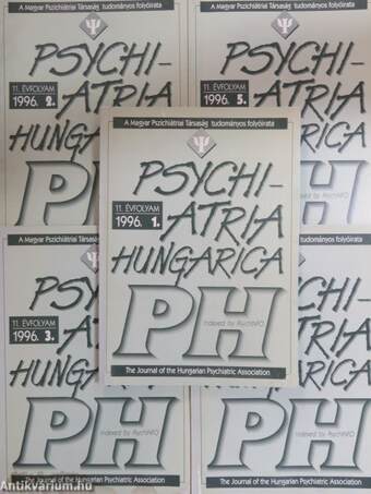 Psychiatria Hungarica 1996/1-5. (nem teljes évfolyam)