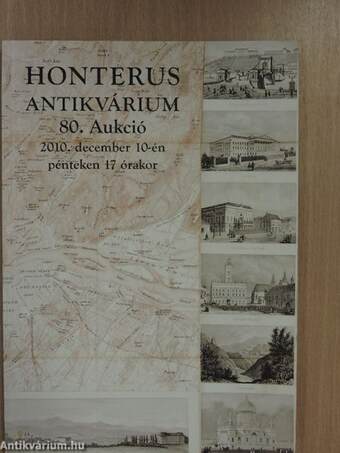 Honterus Antikvárium 80. Aukció
