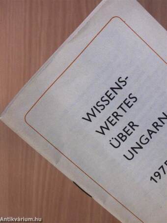 Wissenswertes über Ungarn 1975