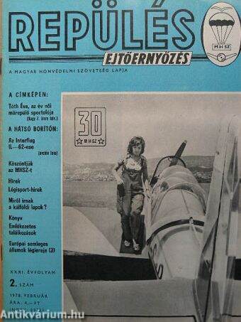 Repülés-ejtőernyőzés 1978. február