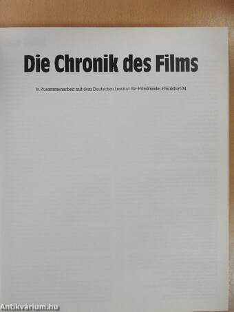 Die Chronik des Films