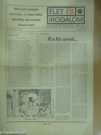 Élet és Irodalom 1980. (nem teljes évfolyam)