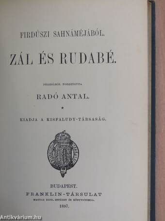 Szijavus/Zál és Rudabé