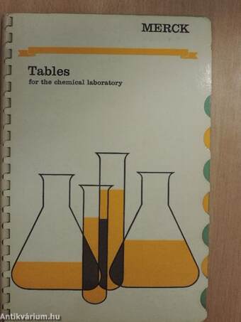 Tables for the chemical laboratory