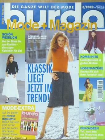 Burda Mode+Magazin 8/2000