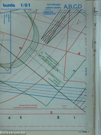 Burda Mode+Magazin 1/2001