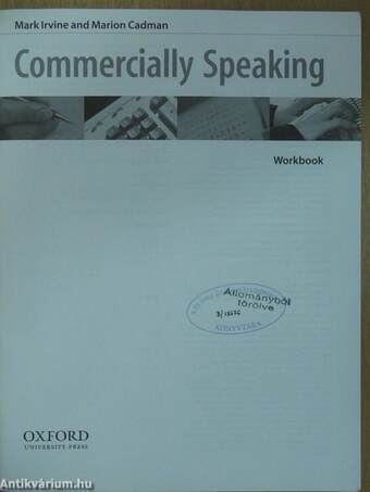 Commercially Speaking - Workbook