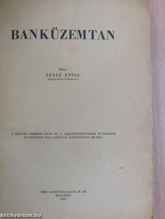 Banküzemtan