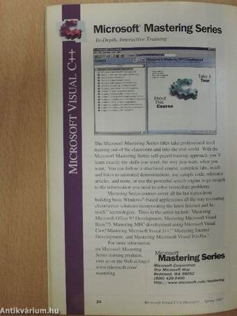 Microsoft Visual C++ Directory Spring 1997