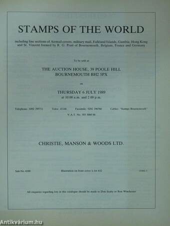 Christie's Robson Lowe - Stamps of the World